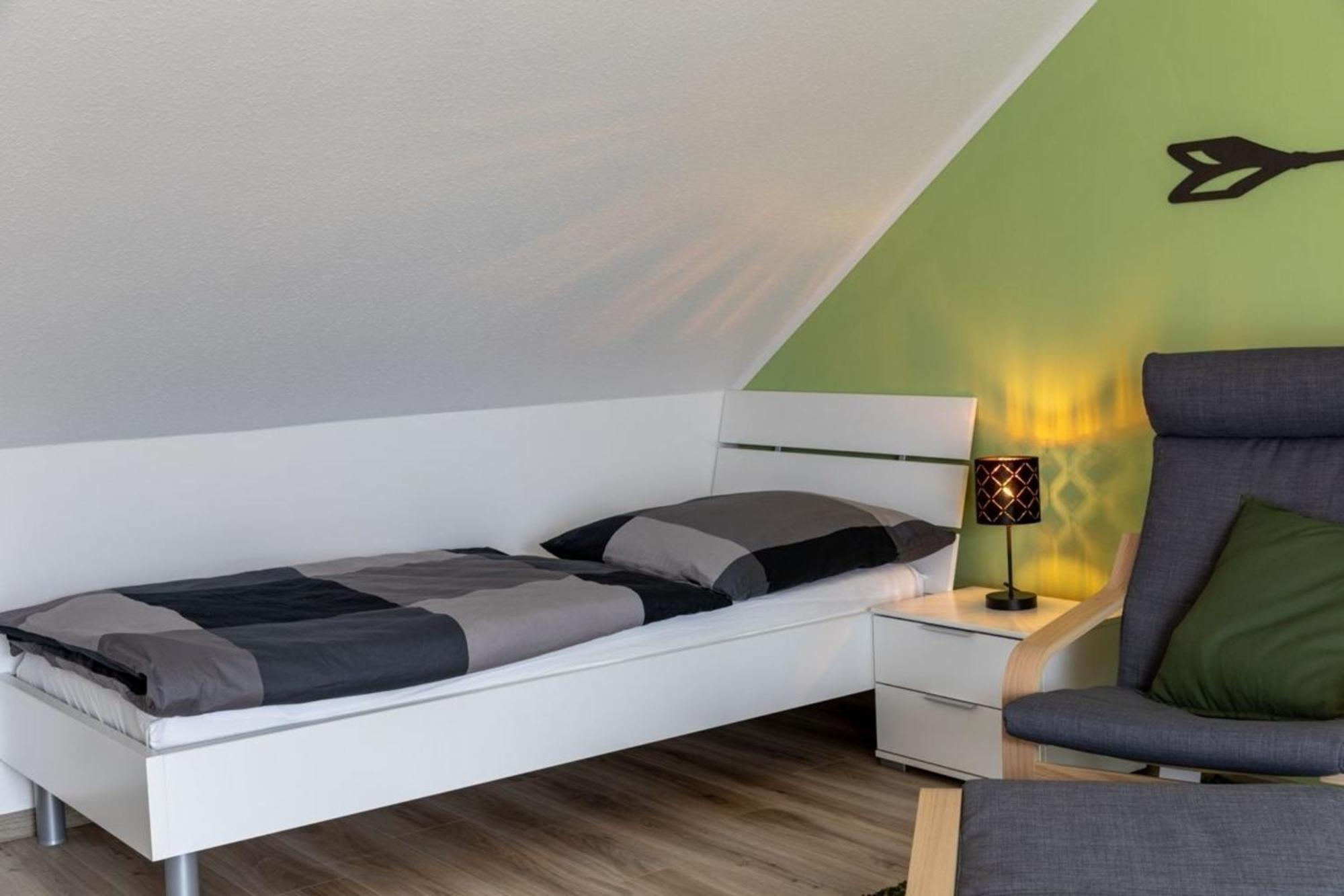 Ferienwohnung Sonnenstrahl Am Harkebruegger See Mit Sauna Barssel  Esterno foto