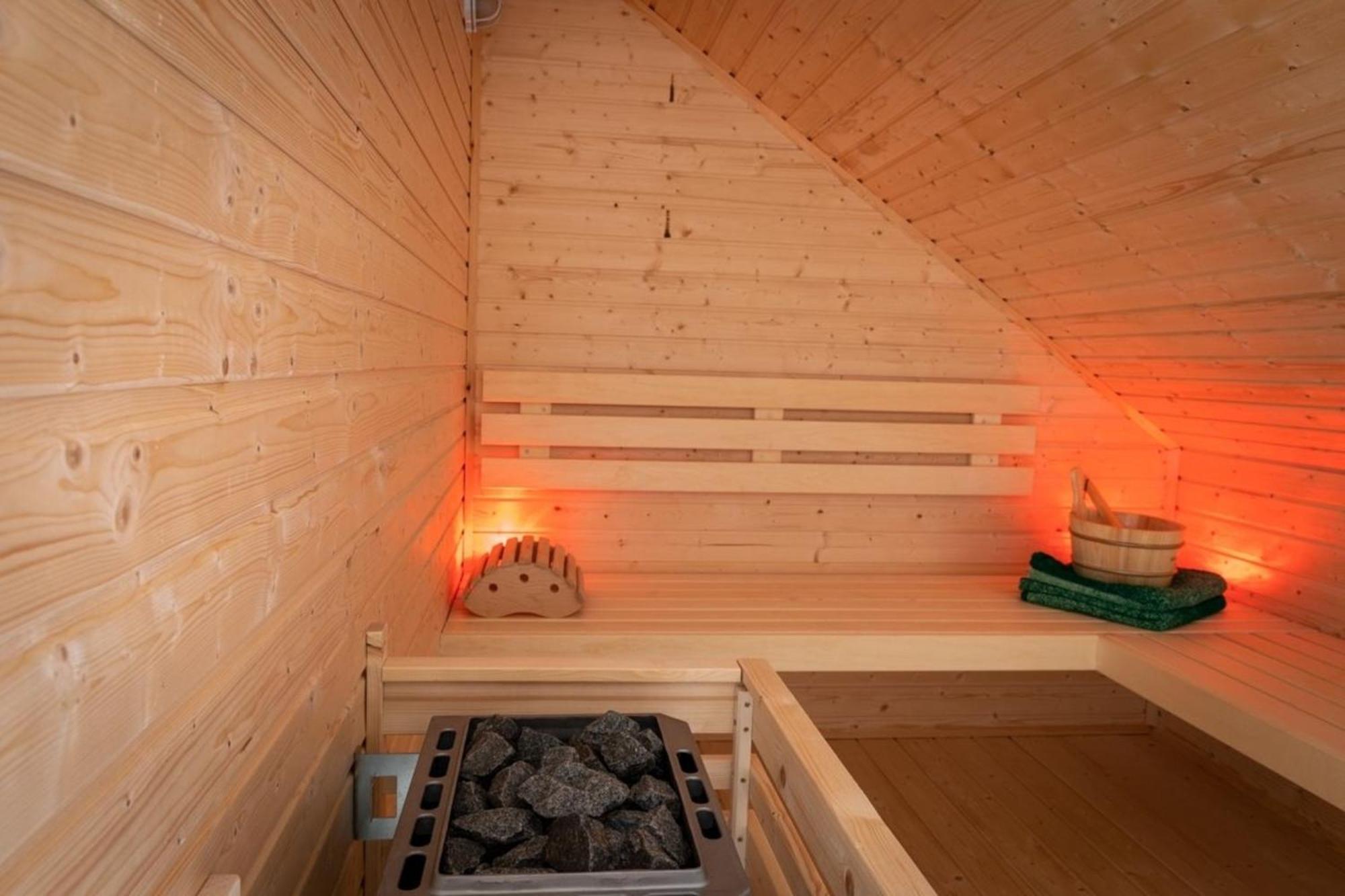 Ferienwohnung Sonnenstrahl Am Harkebruegger See Mit Sauna Barssel  Esterno foto