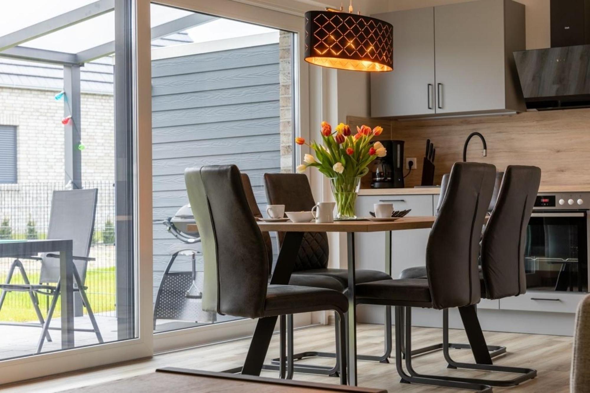 Ferienwohnung Sonnenstrahl Am Harkebruegger See Mit Sauna Barssel  Esterno foto