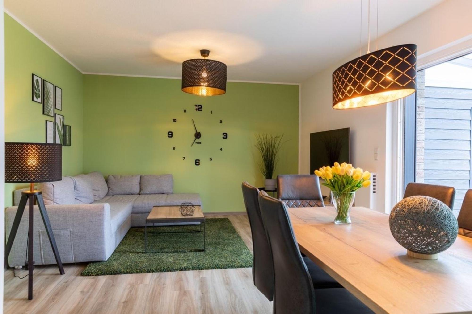 Ferienwohnung Sonnenstrahl Am Harkebruegger See Mit Sauna Barssel  Esterno foto